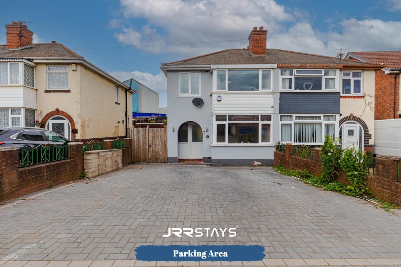 Tipton 3 Bedroom House Garden Sleeps 7 - Jrr Stays Coseley 外观 照片